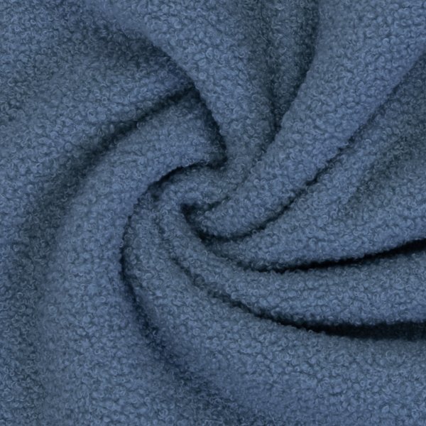Teddybouclé/ Fleece "Teddy"taubenblau/ Swafing