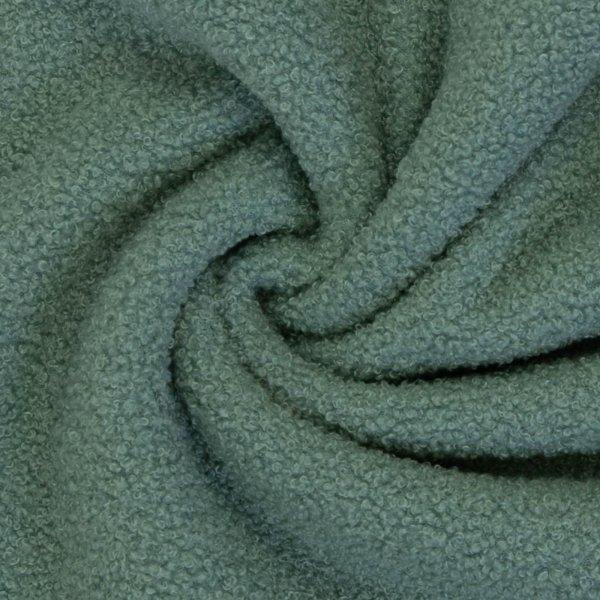 Teddybouclé/ Fleece "Teddy" smaragd/ Swafing