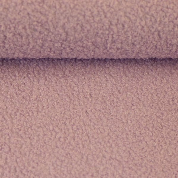 Teddybouclé/ Fleece "Teddy" altrosa/ Swafing