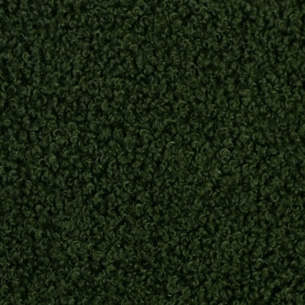 Teddybouclé/ Fleece "Teddy" dunkelgrün/ Swafing