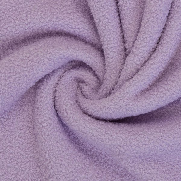 Teddybouclé/ Fleece "Teddy" flieder/ Swafing