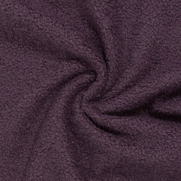 Teddybouclé/ Fleece "Teddy" violett/ Swafing