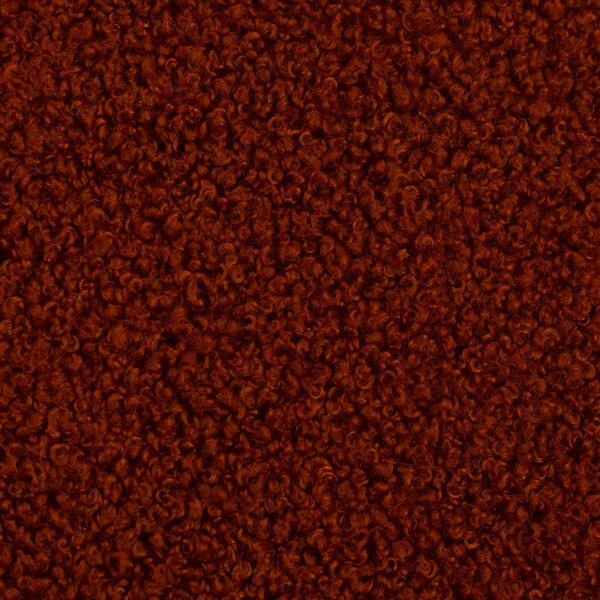 Teddybouclé/ Fleece "Teddy" terracotta/ Swafing