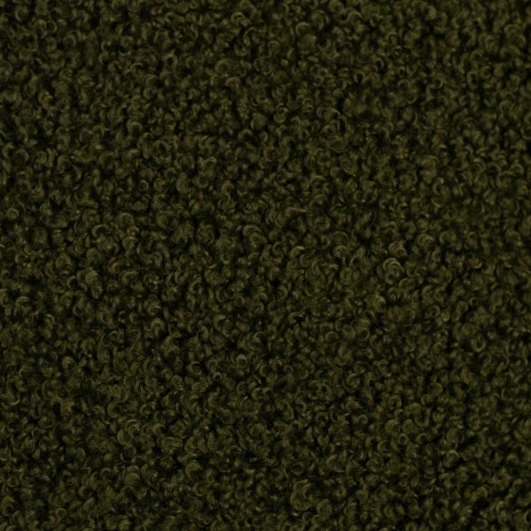 Teddybouclé/ Fleece "Teddy" khaki/ Swafing