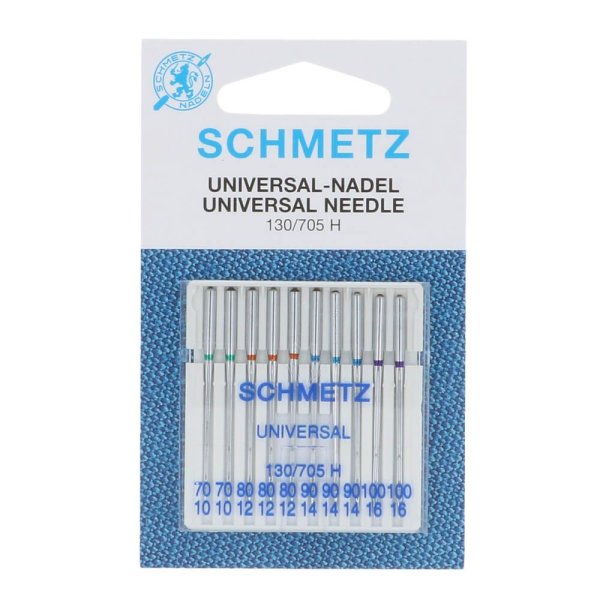 SCHMETZ Nähmaschinennadeln Universal Nadeldicke 70-80-90-100