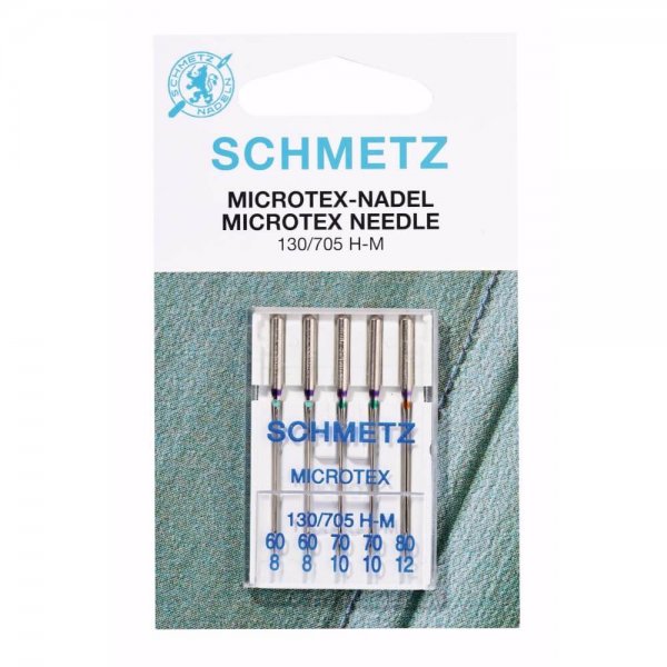 SCHMETZ Nähmaschinennadeln Microtex 60-80