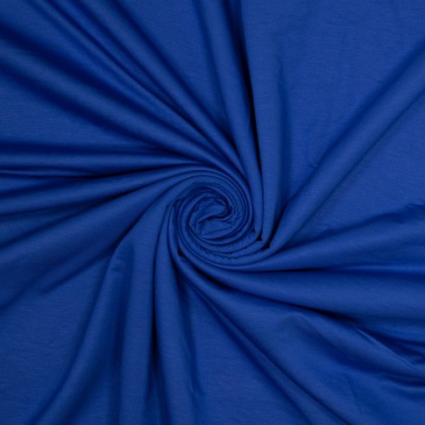 Bambus French Terry royalblau