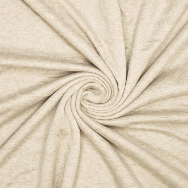 Strickstoff glatt gestrickt beige