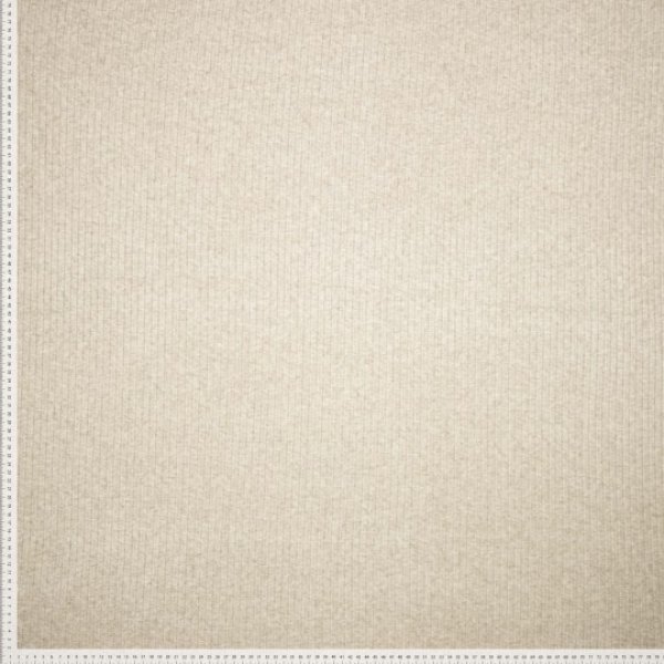Strickstoff gestrickt streifen beige