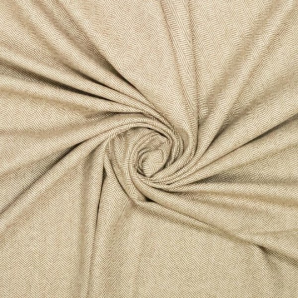 Fibre Mood | Woven herringbone beige
