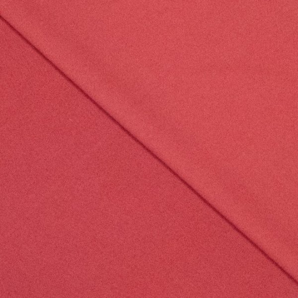 Viskose Twill Webware - Cupro Touch - uni -  dunkelrot