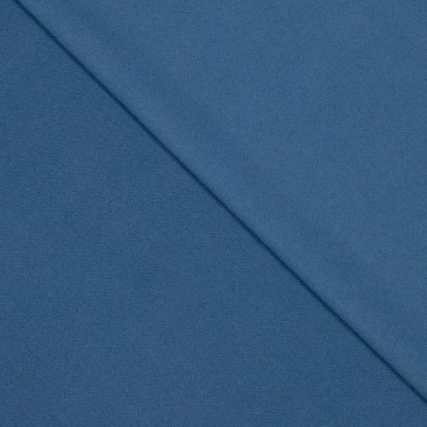 Viskose Twill Webware - Cupro Touch - uni -  dark demin