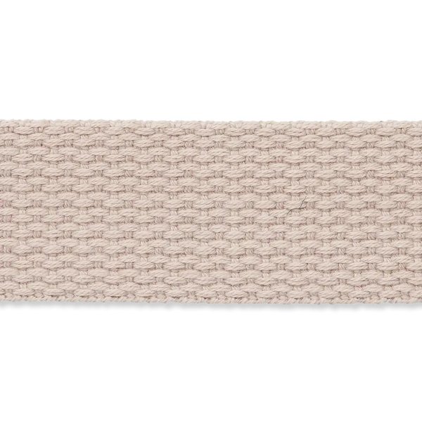 Gurtband 30mm Baumwolle - beige