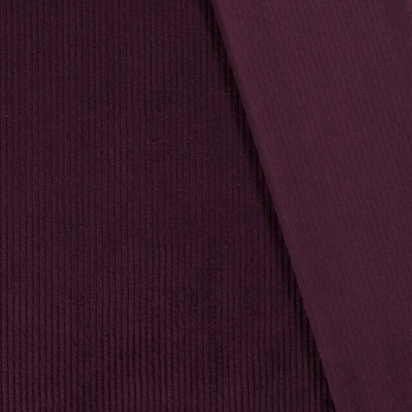 WASHED CORD 6W STRETCH pflaume