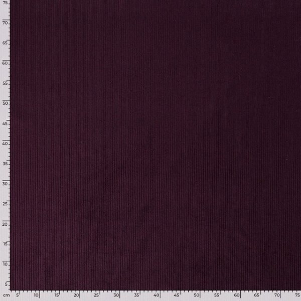 WASHED CORD 6W STRETCH pflaume