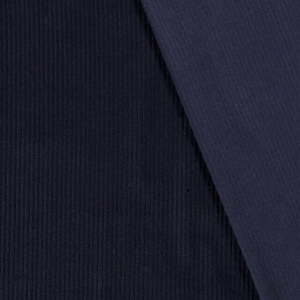 WASHED CORD 6W STRETCH dunkelblau