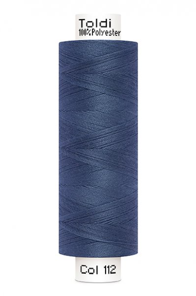 Nähgarn Toldi - 500m - 112 jeansblau