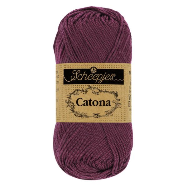 MINI Scheepjes Catona Baumwollgarn 10g  - Shadow Purple