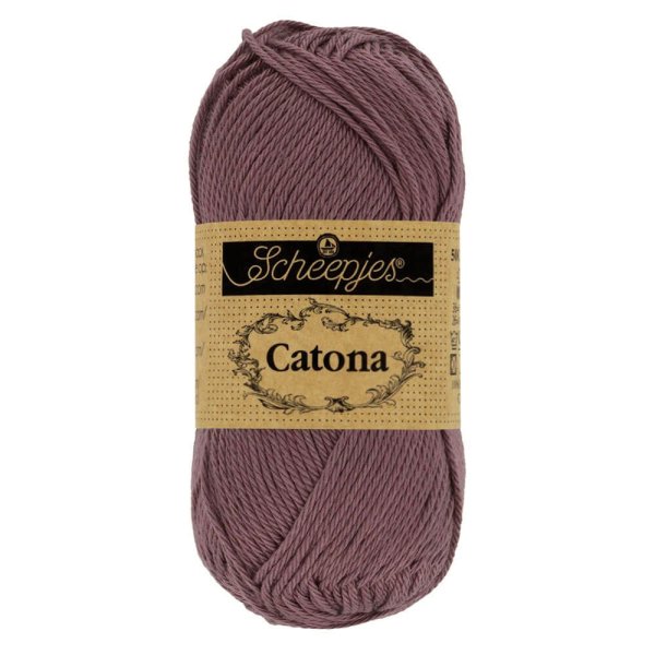 Scheepjes Catona Baumwollgarn 50g  - Ashes Violett