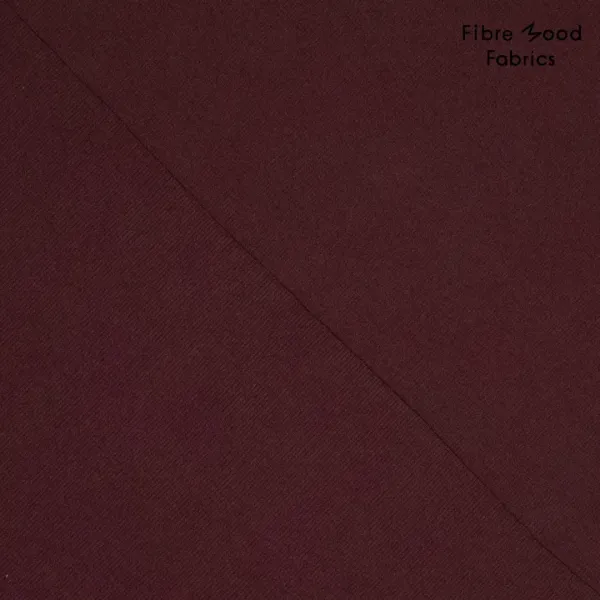 Fibre Mood FM997249 knit co/lu 2×2 rib collar Bündchen,  bordeaux