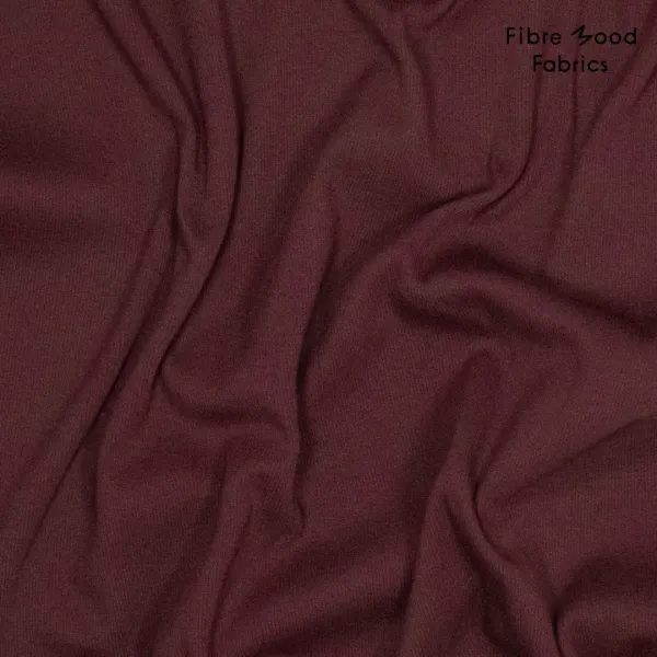 Fibre Mood FM997249 knit co/lu 2×2 rib collar Bündchen,  bordeaux