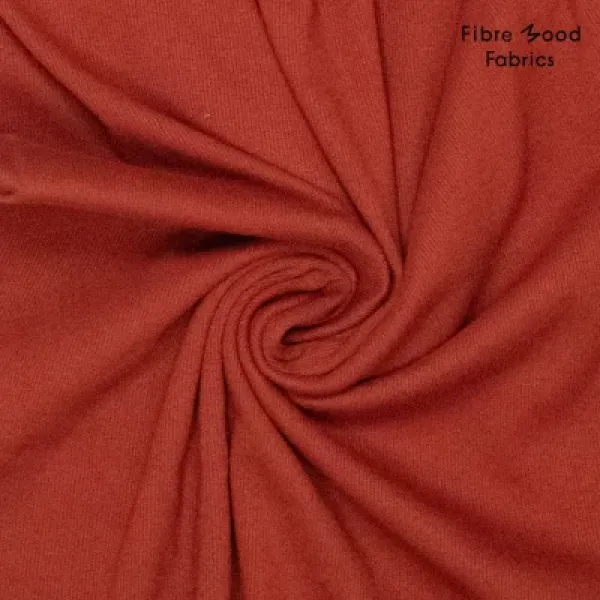 Fibre Mood FM997249 knit co/lu 2×2 rib collar Bündchen,  dunkelrot