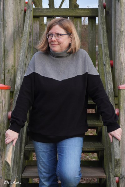 Bono Baumwoll Strickstoff grau