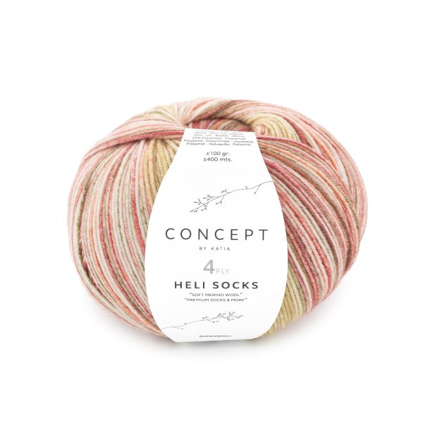 KATIA Concept Heli Socks Sockenwolle 4-fädig