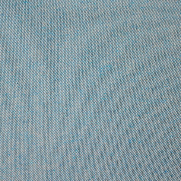 Canvas Dekostoff Leinenoptik himmelblau
