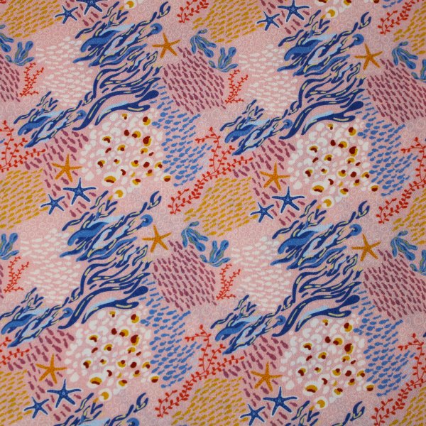 Baumwollstoff Meereszauber