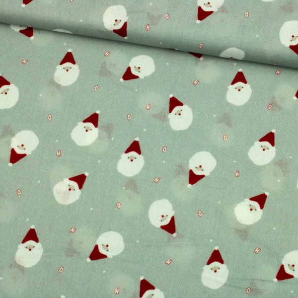 Webware Baumwolle Hohoho Weihnachtsmann
