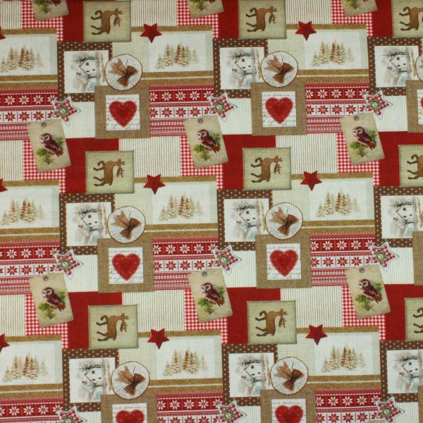 Weihnachtliches Patchwork