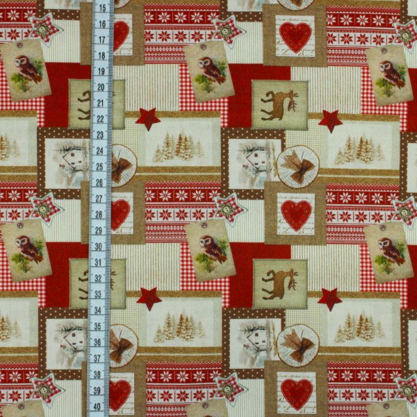 Weihnachtliches Patchwork