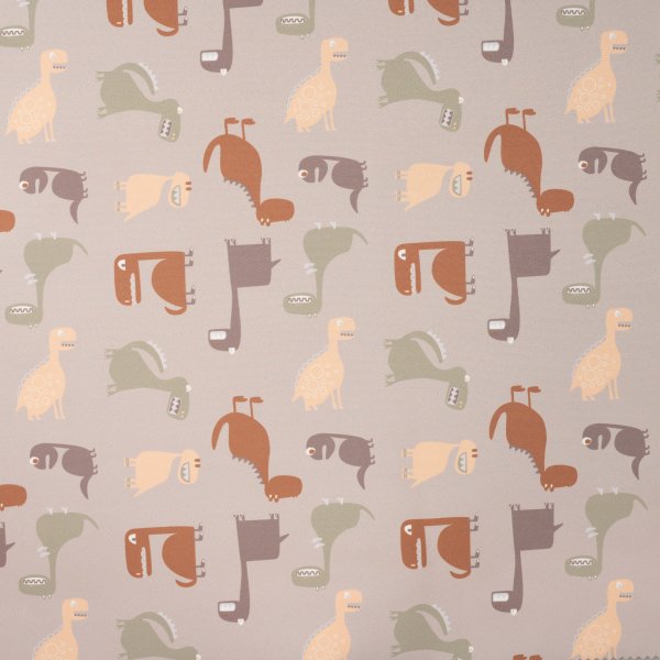 Softshell Dinosaurier auf grau