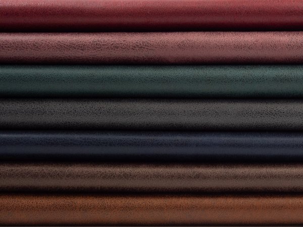 Vintage Lederimitat Mirco - marine