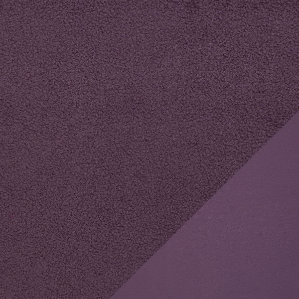 Teddybouclé/ Fleece "Teddy" violett/ Swafing