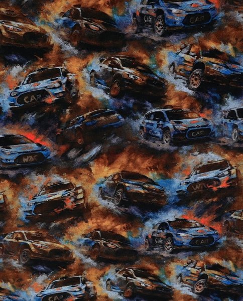 Baumwolljersey Racing Cars Firestorm