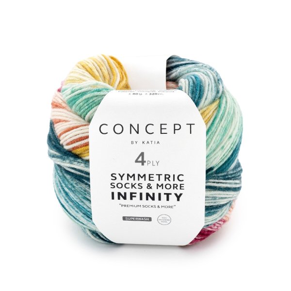 KATIA Concept Symmetric Socks Sockenwolle 4-fädig