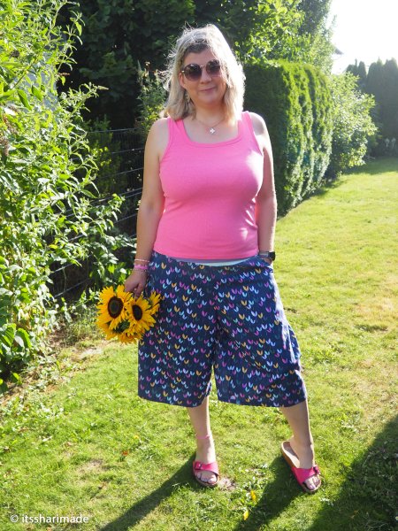 Canvas Dancing Leaves by Emjo Design, dunkelblau