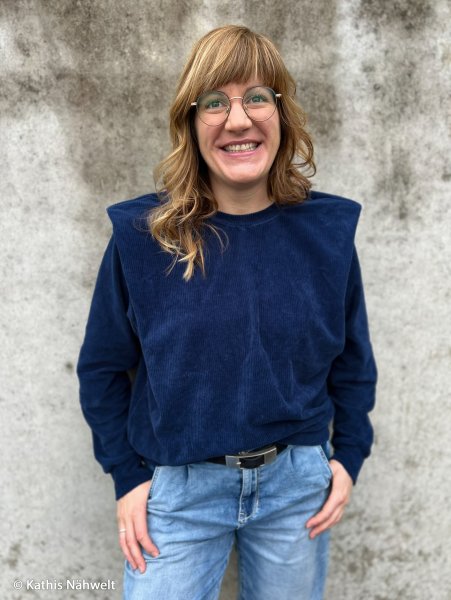 Cordjersey JUNA königsblau