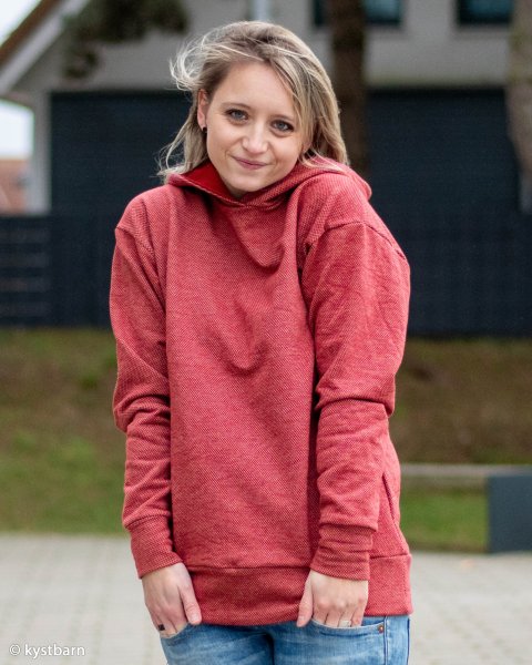 Stricksweat Skagen burgundy